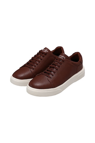 Lufian Tommy Erkek Günlük Ayakkabı 112230222-100490 Kahverengi Kahverengi