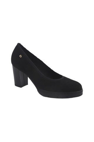 Sneaker Günlük Kadın Diğer 483700ds Donna Serena 3700 Ds Camoscio Nero Siyah
