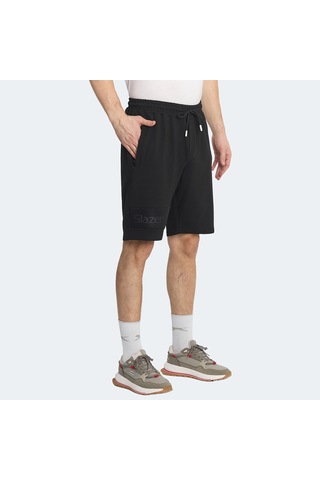 Slazenger NUKA Erkek Cepli Kapri Siyah Şort