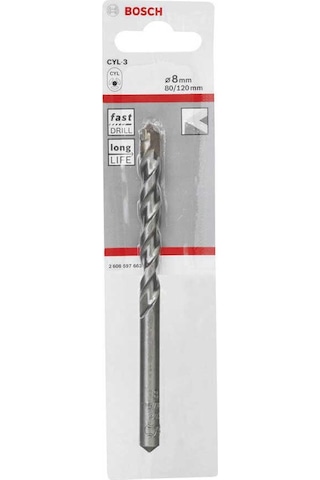 Bosch cyl-3 Serisi, Beton Matkap Ucu 8*120 mm-2608597663