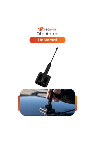 Araç Tavan Anteni Universal Oto Anten Güçlü Çekim Kolay Montaj Harici Radyo Anteni