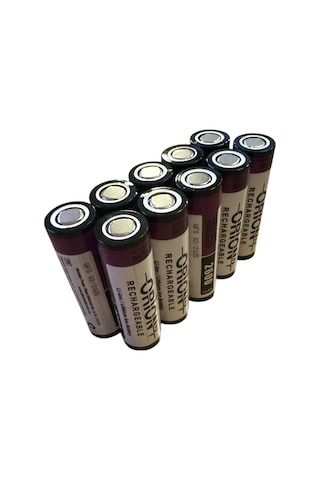 18650 3.7v 2600 Mah 3c Li-ion Pil - 10 Adet
