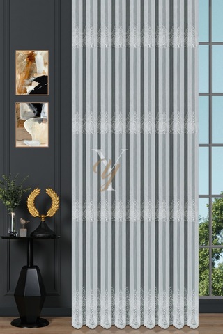 24p7482n Tül Perde V-fikse Ekru