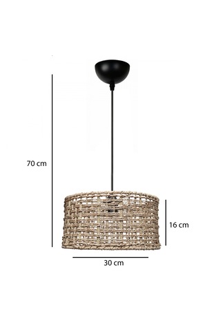 Homing Montela Natural El Yapımı Sarkıt Sl008 Bej