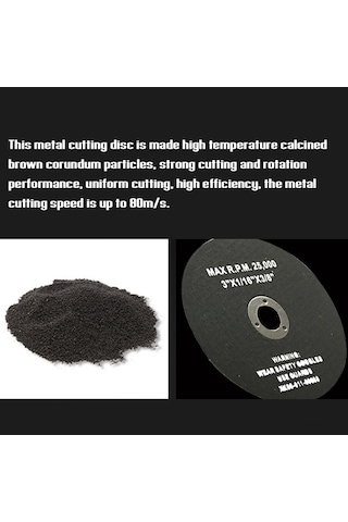 Ximistore9 75mm Metal Kesme Diski - Yüksek Hız, Güvenli Ve Dayanıklı Kesim Performansı