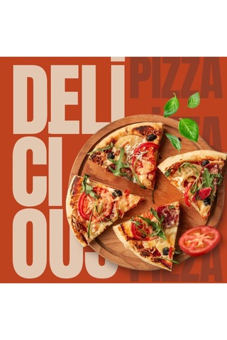 Ahşap Yuvarlak Küçük Boy Pizza Sunumluk Ve Kesme Tahtası Ahşap