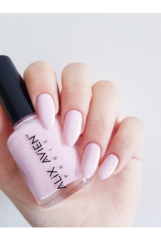 Alix Avien Toz Pembe Oje 59 Yüksek Pigmentli Uzun Süreli Kalıcılık Hızlı Kuruma Nail Lacquer 59