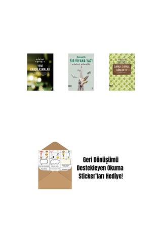 Yeni Karşılaşmalar + Romantik Bir Viyana Yazı + Damla Damla Günler 4 + Okuma Sticker'ları