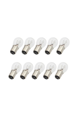 1016 Model 12V 5W Çift Duy Fren Ampulü 10 Adet