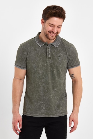 Erkek Polo Yaka T-shirt Haki