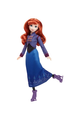 Disney Karlar Ülkesi Buz Pateni Temalı Anna Bebek Jbg54