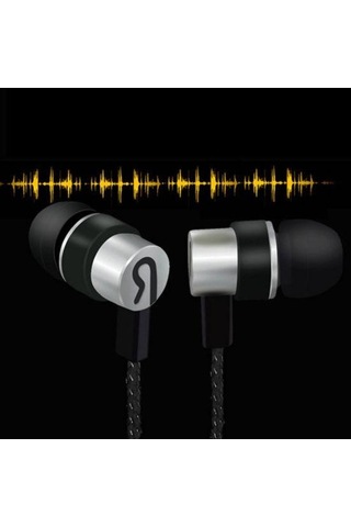 Cep Telefonu İçin Evrensel 3.5 MM Kulak İçi Stereo Kulaklık Kulaklık Kulaklık Mikrofonlu