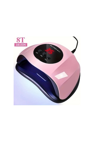Willowhaven Profesyonel Auroramuse Led Tırnak Lambası Pembe Akıllı Sensörlü Hızlı Jel Kurutucu Usb Dijital Zamanlayıcı Salon Ev Kullanımı