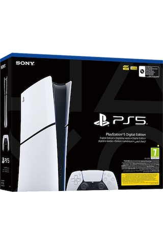 Sony Playstation 5 Slim 1 TB Digital Edition Oyun Konsolu (Bilkom Garantili)