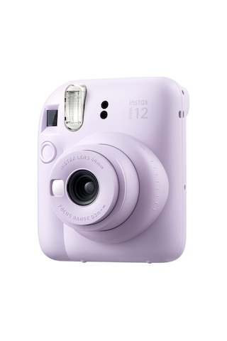 Fujifilm Instax Mini 12 Fotoğraf Makinesi + Çerçeve + 64'lü Kare Albüm Seti Lila