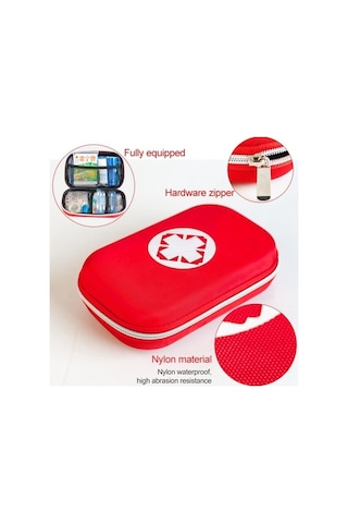 Wondernest 25'i 1 Arada Eva Taşınabilir Araba Ev Acil Durum Hayatta Kalma Kiti Turuncu