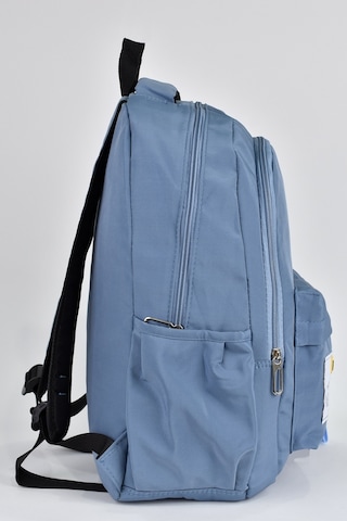 Elatae Unisex Çok Gözlü Günlük Seyahat Okul Sırt Çantası Mavi 51497
