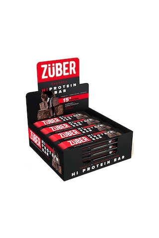 Züber Kakaolu Yüksek Protein Bar 45 G - 12 x 45 G