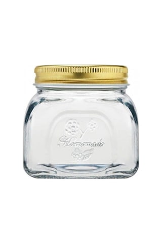 Paşabahçe 80383 Metal Kapaklı Cam Kavanoz 300  Cc Çok Renkli