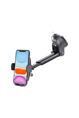 360 Derece Döner Araç İçi Vantuzlu Telefon Tutucu - AL3734