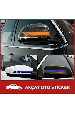 Yan Ayna Şerit Sticker (Takım Set) Yan Ayna Sticker Oto Sticker Yan Ayna Şerit Sticker (Takım Set) Yan Ayna Sticker Oto Sticker