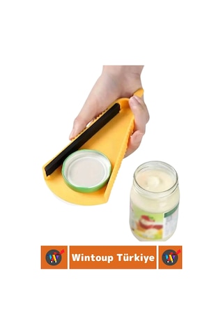 Premium Ergonomik Eğlenceli Tasarım Kavanoz Şişe Konserve Çok Fonksiyonlu Şişe Kapak Açacağı Çok Renkli