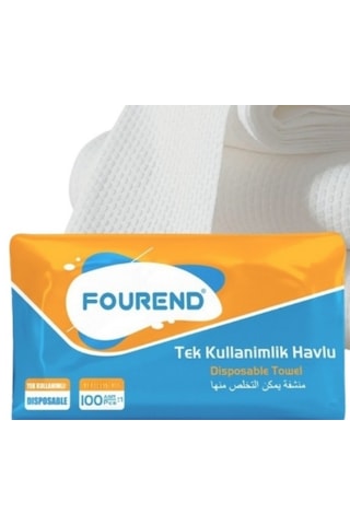 Tek Kullanımlık Petek Dokulu 25x40 Manikür Pedikür Havlusu 100'lü