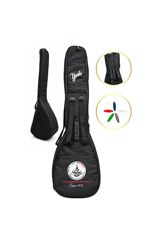 Yankı Bsc-40u Bağlama Kılıfı Uzun Sap Softcase, Taşıma Çantası 5 Adet Mızrap Hediyeli - 7968934412561