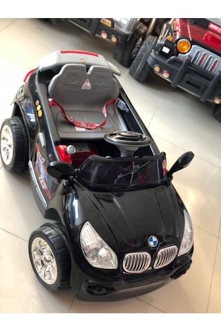 Aliş Toys Aliş Oyuncak Tx5 Sport 605k 12 Volt Uzaktan Kumanda & Mp3 Çalar Akülü Araba Siyah