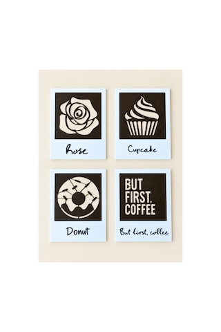 Sincara Home Coffee Print Kahve Üzeri Desen Yapma Makinesi Latte Art Ve Kahve Köşesi Aksesuarı 3d Baskı Kahve Sunumuna Yeni Bir Devrim Pembe - Sarı