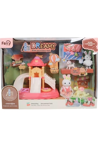 Mega Oyuncak Bay Dreamy Mini Tavşan Kaydır.eğlen.parkı-mga