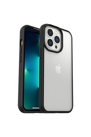 13 Pro İçin Şık Seri Kılıf, Darbeye Dayanıklı, Düşmeye Dayanıklı, Ultra İnce, Koruyucu İnce Kılıf, Askeri Standartlara Göre Test Edildi, Şeffaf/siyah, Perakende Ambalajı Yok