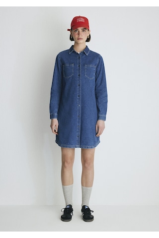 Mavi - Lacivert Elbise 130656-86430 Lacivert