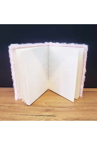 Love Tasarımlı Peluş Defter Diğer