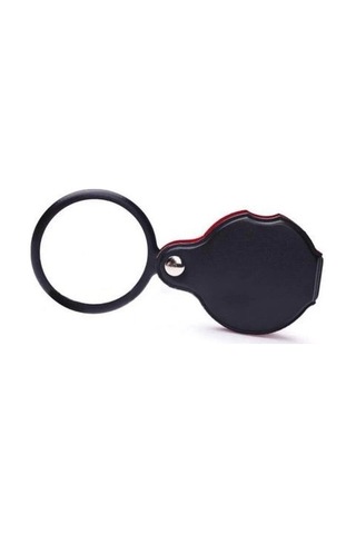 Tedar 5x 60mm Cam Optik Lens,katlabilir,deri Kaplamalı Cep Büyüteçxx1051 Najmaddin