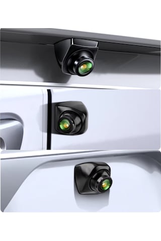 Pramit Geri Görüş Park Kamerası 1080p Ahd 170 Derece Balık Gözü 360 Dönen Ahd-cvbs Park Çizgi Ayarlı