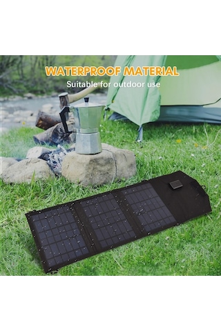 Pazly 10.5w Katlanabilir Taşınabilir Güneş Paneli Yüksek Verimli Usb Girişli Güneş Modülü