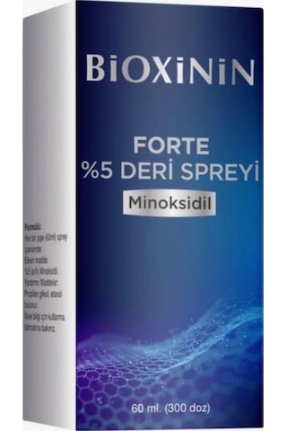 Bioxcin Forte %5 Deri Spreyi 60 ML