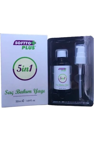 Softto Plus 5 in 1 Saç Bakım Yağı 50 ML
