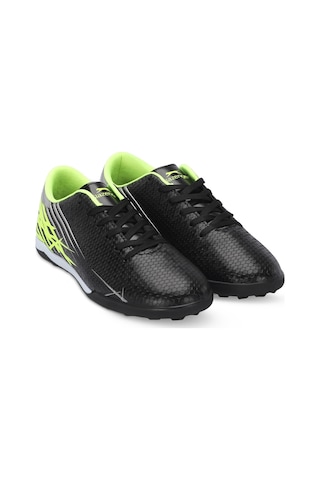 Slazenger CARLO I Erkek Halı Saha Siyah / Yeşil Futbol Ayakkabısı