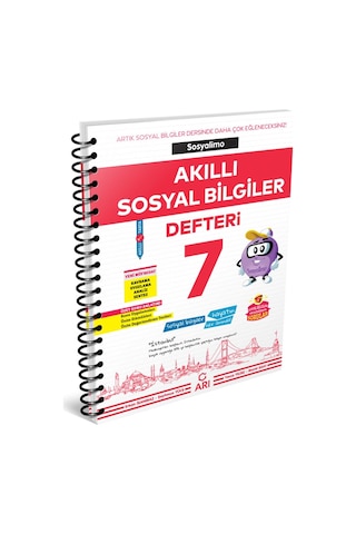 Akıllı Sosyal Bilgiler Defteri 7. Sınıf - Erkan İsanmaz - Arı