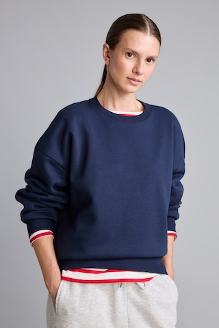 Defacto Oversıze Bisiklet Yaka Basıc Kalın Basic Sweatshirt F9628ax26aunv251 Lacivert-nv251