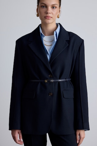 Manuka Klasik Kesim Blazer Ceket Lacivert Lacivert