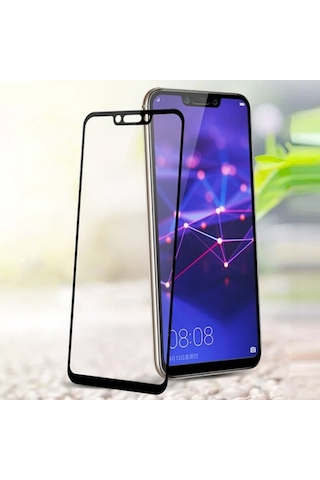 Huawei Mate 20 Lite Tam Kaplayan Nano Kırılmaz Cam Ekran Koruyucu