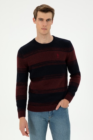 U.S. Polo Assn. Erkek Bordo Kazak 50293115-VR014