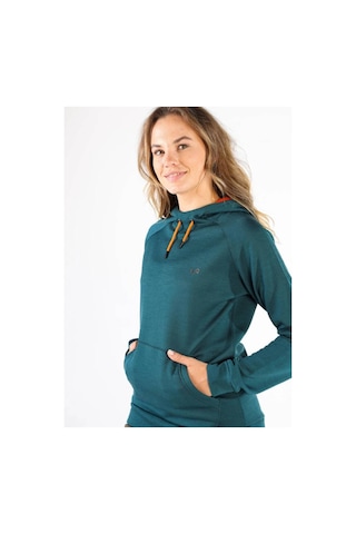Woolona Scout Unisex Kapüşonlu Sweatshirt - Gre Green