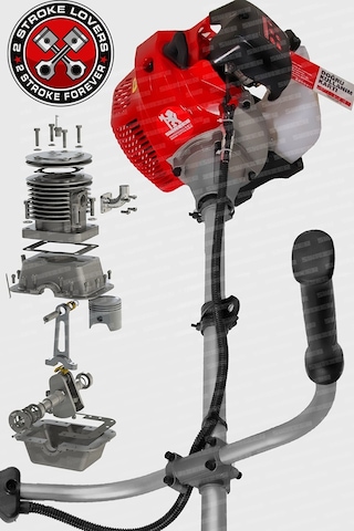 Swazer Akr520 Benzinli Motorlu Bahçe Çapalama Makinesi 16 Diş Akrep Tip