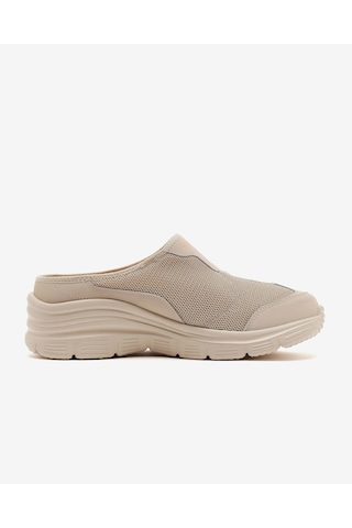 Skechers Fashıon Fıt Kadın Bej Arkası Açık Spor Ayakkabı 12714tk Tpe Bej