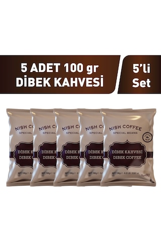 Nish Dibek Kahvesi 5 X 100 Gr Kavrulmuş Öğütülmüş
