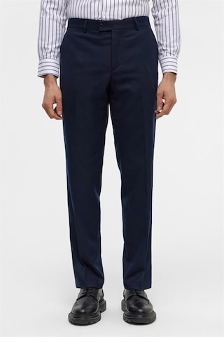 Süvari Lacivert Regular Düz Pantolon Lacivert